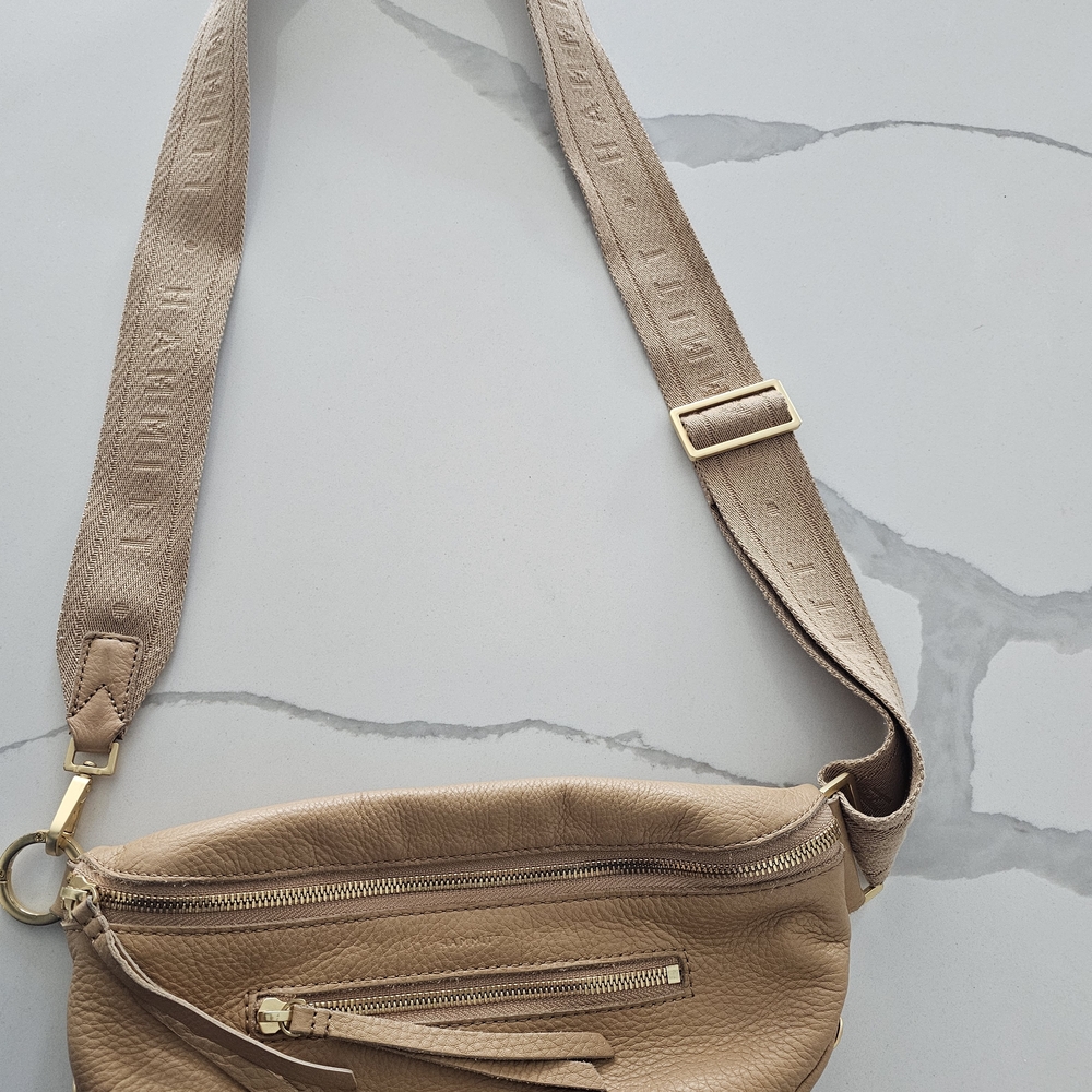 Hammitt Tan Leather Crossbody Bag - Picture 4 of 8